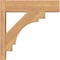 Ekena Millwork Merced Block Smooth Outlooker, Western Red Cedar, 5 1/2"W x 18"D x 18"H OUT06X18X18MRC05SWR - alternate 2